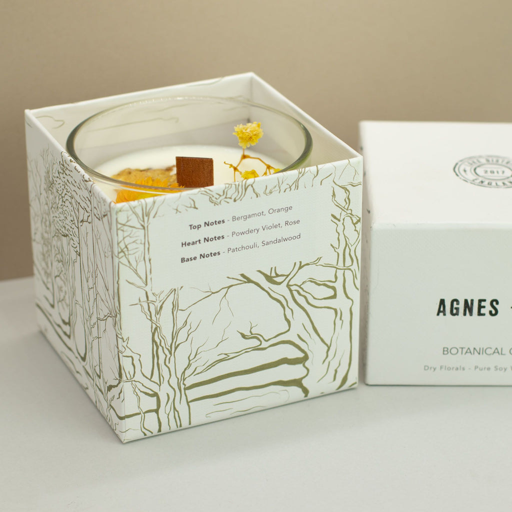 Agnes + Cat Botanical Soy Wax Candle - Rydal Oudh