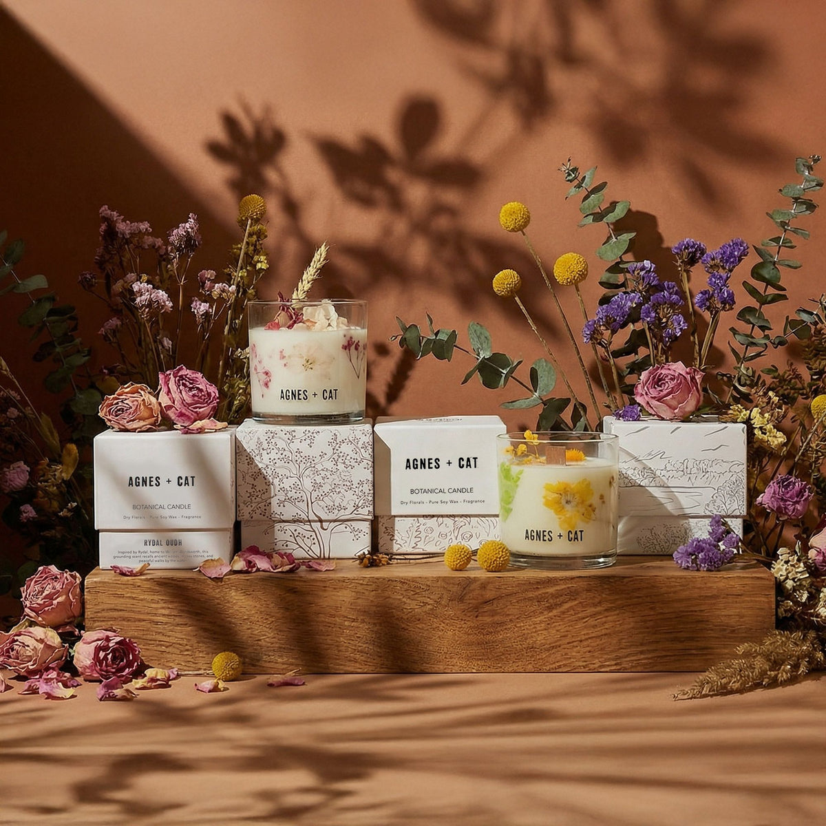 Agnes + Cat Botanical Soy Wax Candle - Fellberry